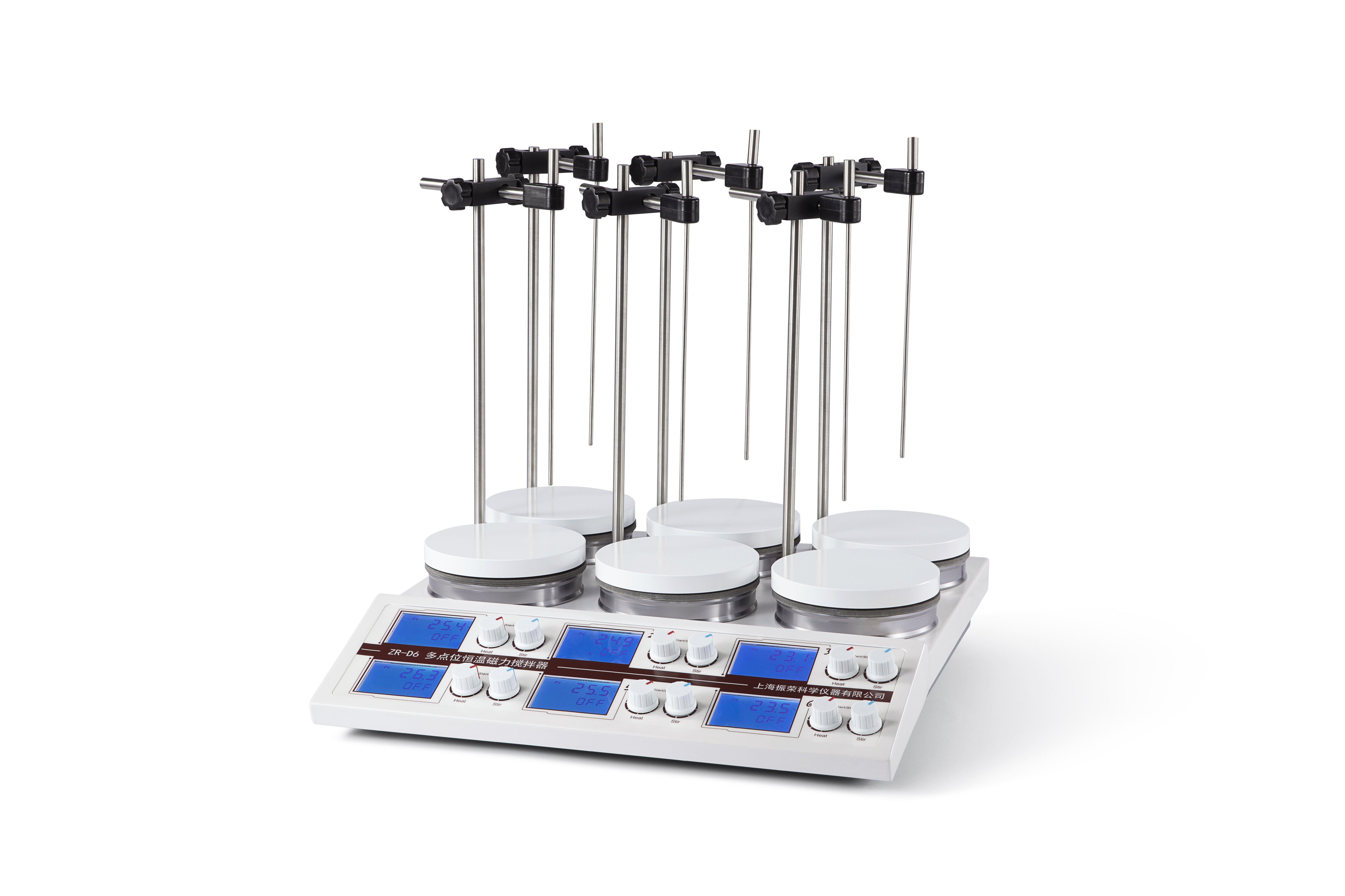 六點位恒溫磁力攪拌器